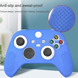 Silicone Hoes / Skin voor XBOX Series X -  S Controller  Zwart