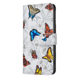 BoekCover Hoes Etui Mapje voor Samsung Galaxy S26  -  Vlinders