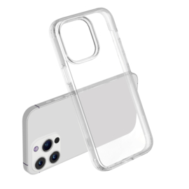 Transparant Hard-Cover Bescherm-Hoes + Screenprotector voor iPhone 15 PRO