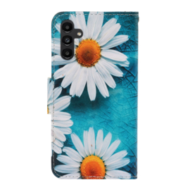 BookCover Hoes Etui voor Samsung Galaxy A24  -  A25   Madelief