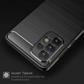 Samsung Galaxy A73 - Flex Armor TPU Bescherm-Hoes Skin - Zwart