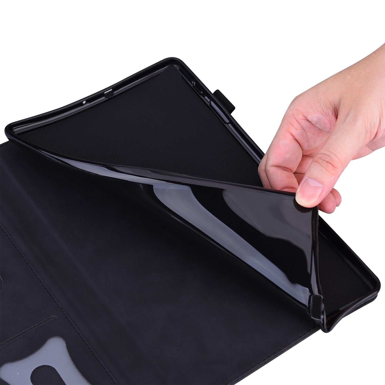 Luxe Bescherm-Etui Hoes Map voor Xiaomi Redmi Pad 2 - 11"  -   Zwart