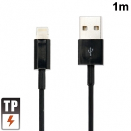 USB Laad en Data-kabel voor iPhone 6 - 6S en 6 - 6S Plus   Zwart