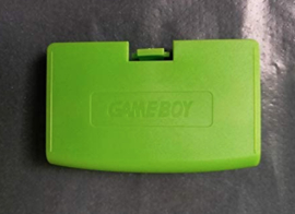 Batterij-Klepje / Cover voor Nintendo Gameboy Advance  Groen