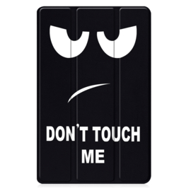 Cover Map Hoes voor Samsung Galaxy Tab A9 - LTE 8.7   -  Don't Touch Me