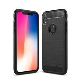 Flex Armor-Cover Bescherm-Hoes  voor iPhone XR   Zwart