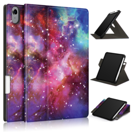 360º Standaard Map Case voor iPad Mini 6 - Galaxy