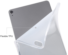 TPU Flex Bescherm- Hoes Cover Skin voor Galaxy Tab S9 FE - S10 FE  -  10.9  -  Transparant