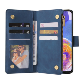 BookCover Wallet Etui voor Samsung Galaxy A23 5G  Blauw