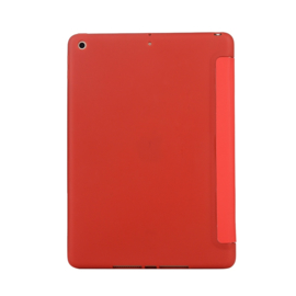 TPU Bescherm-Cover Hoes Map voor iPad 10.2  - Rood   -   A2197 - A2198