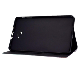 Luxe Bescherm-Etui Hoes Map voor Samsung Galaxy Tab A9 Plus - 11 -    "Young Fox"