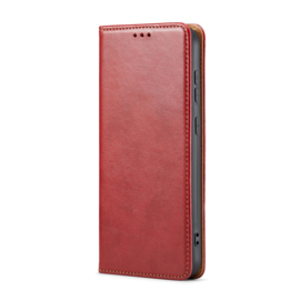 Luxe BoekCover Etui Hoes  voor Samsung Galaxy S26   -  Rood