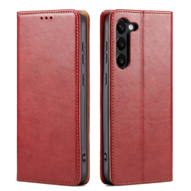 Luxe BookCover Hoes Etui voor Samsung Galaxy S23   Rood