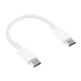 USB C  - USB C Oplader en Data USB Kabel voor iPhone  Serie    10cm.  Wit