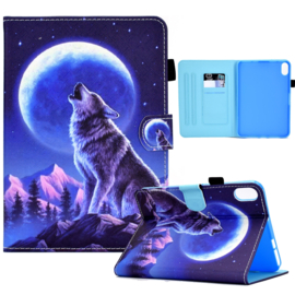 Wolf  - Bescherm-Etui Map Hoes voor  iPad 10  - 10.9  2022 A2696