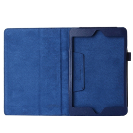 PU Bescherm-Opberg Hoes Etui voor iPad Mini 4 - Mini 5 -  Blauw