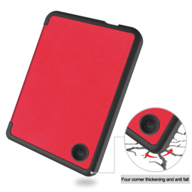 Cover Map Hoes voor Kobo Clara Colour 2024 / Clara BW     -   Rood