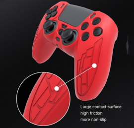 Grip Silicone Hoes / Skin voor Playstation 5 PS5 DualSense Controller   Zwart