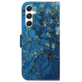 BookCover Hoes Etui voor Samsung Galaxy S24   - S25     Amandelbloesem