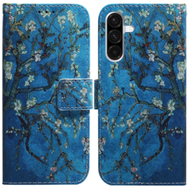BoekCover Hoes Etui voor Samsung Galaxy A36  -  A56     Amandelbloesem -  Van Gogh