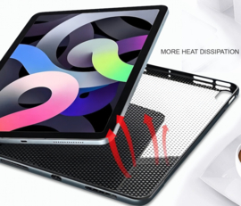 TPU Flex Bescherm- Hoes Cover Skin voor Galaxy Tab A9 PLUS 11  -  Roos -  Zwart