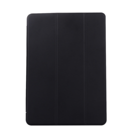 TPU Bescherm-Cover Hoes Map voor iPad 10.2  -  Zwart.  A2197 - A2198