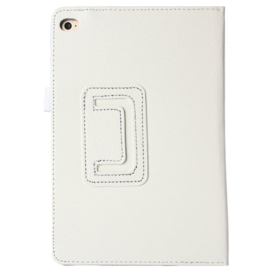 PU Bescherm-Opberg Hoes Etui Map voor iPad Mini 4 - Mini 5 - Wit