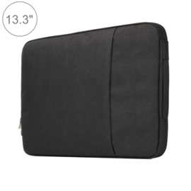 Sleeve Pouch Hoes Etui voor Apple Macbook Air 13.3"   Zwart