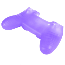 Silicone Hoes / Skin voor Playstation 4 PS4 Controller    Paars