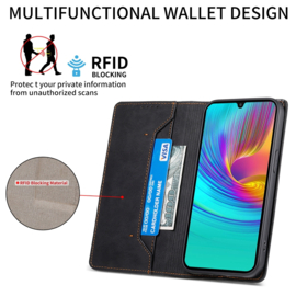Luxe BookCover Hoes Etui voor Samsung Galaxy A16 - A26 -  Zwart