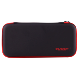 Dobe Aerocase Etui Hoes voor Nintendo Switch - Switch OLED  Zwart-Rood