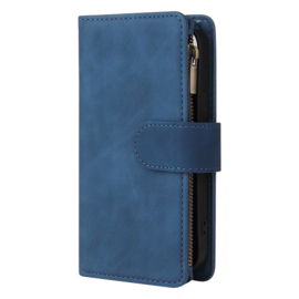 BookCover Wallet Etui voor iPhone 13    Blauw