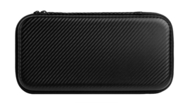 Aero-case Etui Hoes Cover voor Nintendo Switch 2  -   Zwart Carbon