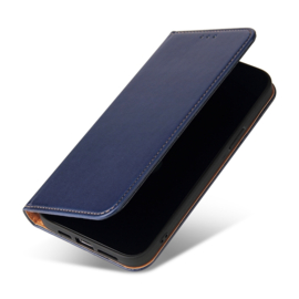 Luxe BookCover Hoes Etui voor iPhone 15  PRO MAX   Blauw