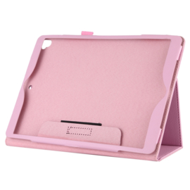 PU Kunstleer-Etui Hoes Map voor iPad 10.2  -  iPad Air 3 - 10.5   - Roze   A2197 - A2270