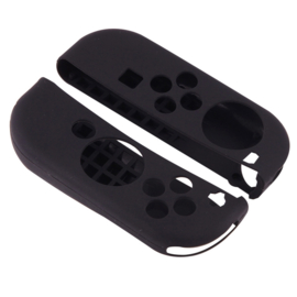 Silicone Hoes / Skin voor Nintendo Switch Joy-Con Controllers    Zwart