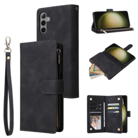 BookCover Wallet Etui voor Samsung Galaxy S24 PLUS  5G    Zwart