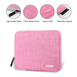 Bescherm-Opberg Hoes Etui Pouch Sleeve voor iPad Mini. Roze