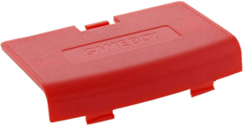 Batterij-klepje - Cover voor Gameboy Advance  Rood