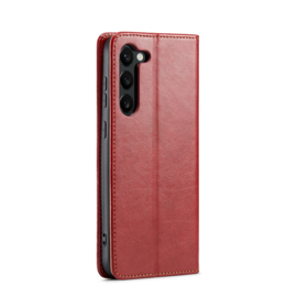 Luxe BookCover Hoes Etui voor Samsung Galaxy S23   Rood