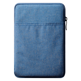 Bescherm-Opberg Hoes Etui Pouch Sleeve voor iPad 10.2 - iPad Air 9.7   Blauw