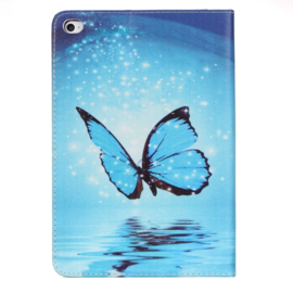 Etui Hoes Map voor iPad Mini 5.  -  "Vlinder".