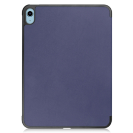 Bescherm-Cover Hoes Map voor iPad 10th 10.9 -  2022  Blauw   