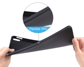 TPU Flex Bescherm- Hoes Cover Skin voor  iPad Pro 11   -  Zwart