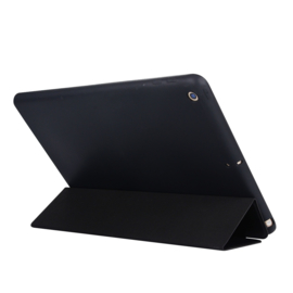 TPU Bescherm-Cover Hoes Map voor iPad 10.2  -  Zwart.  A2197 - A2198