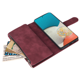 BookCover Wallet Etui voor iPhone 13  - iPhone 14    Bordeaux-Rood