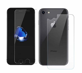 Front & Back Screenprotector Bescherm-Folie voor iPhone SE