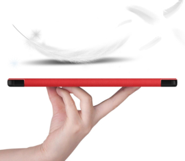 Cover Map Hoes voor Samsung Galaxy Tab A9  PLUS - 11    -  Rood