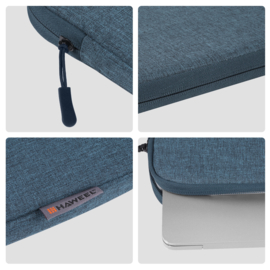 Sleeve Pouch Hoes  voor 15"- 16"   Laptop - Macbook Pro    Blauw