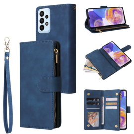 BookCover Wallet Etui voor Samsung Galaxy A23 5G  Blauw